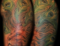 /uploads/tattoos/previews/Lion Peacock Tattoo